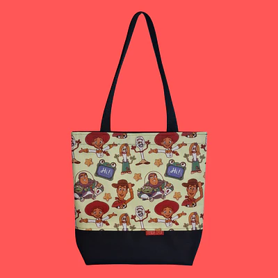 TOTEBAG TOY STORY BEIGE