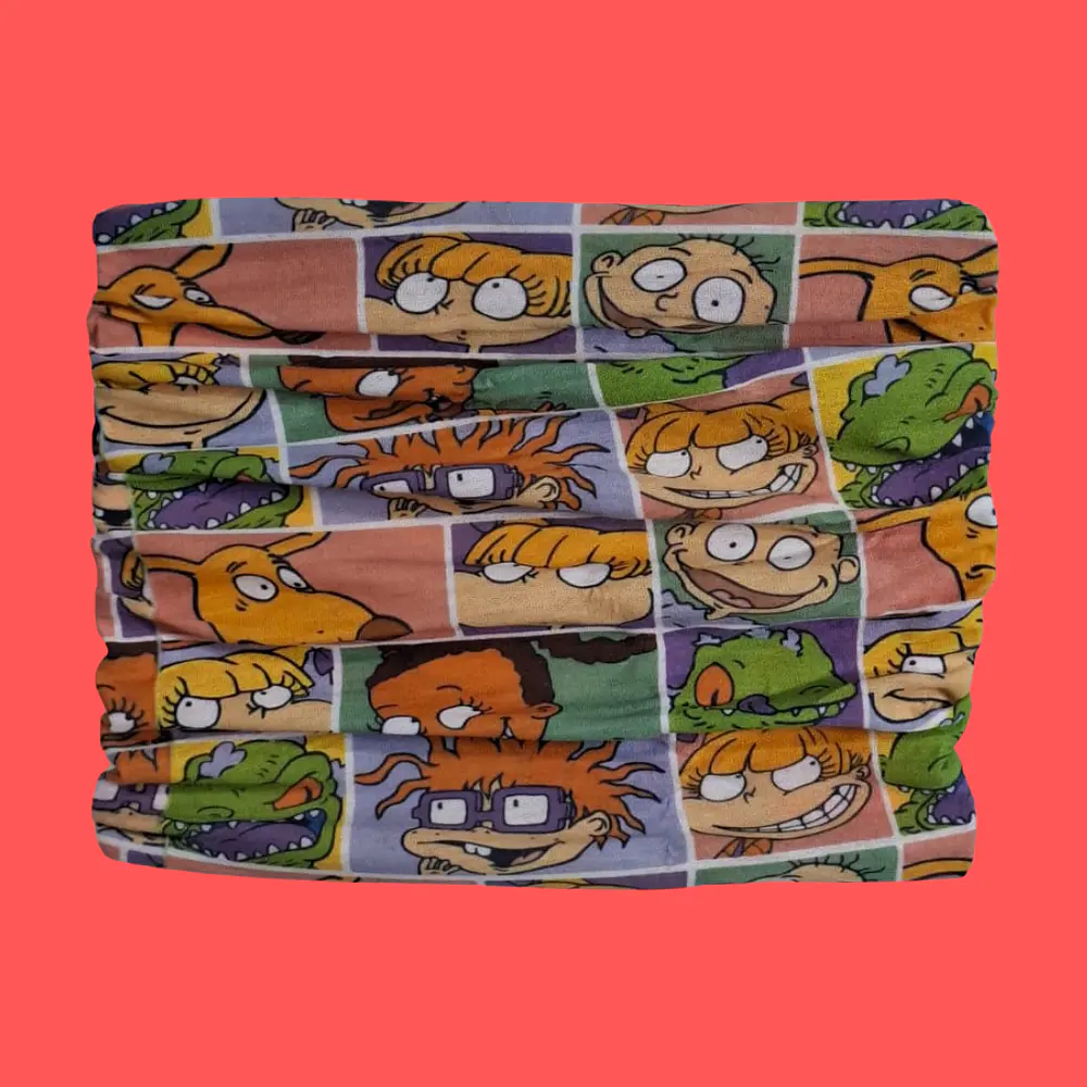 BANDANA RUGRATS CUADRAD0S