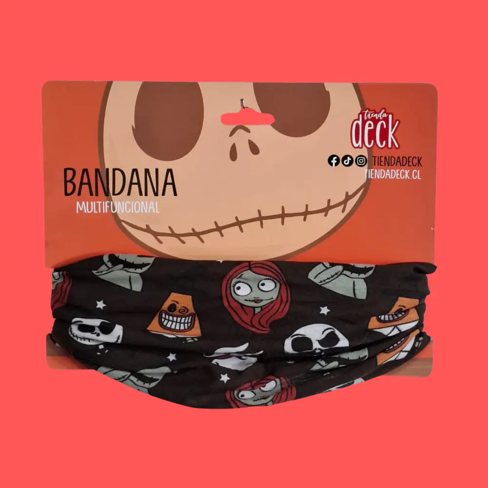 BANDANA ESTRAÑO MUNDO DE JACK