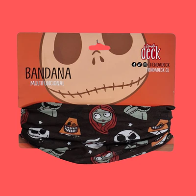 BANDANA ESTRAÑO MUNDO DE JACK