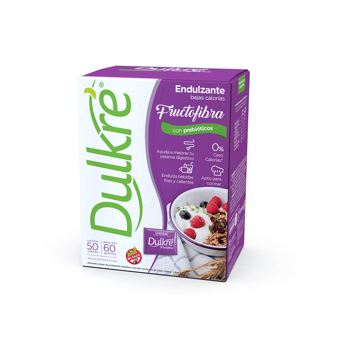 Dulkré Fructofibra - Sobres - 50 sobres 1