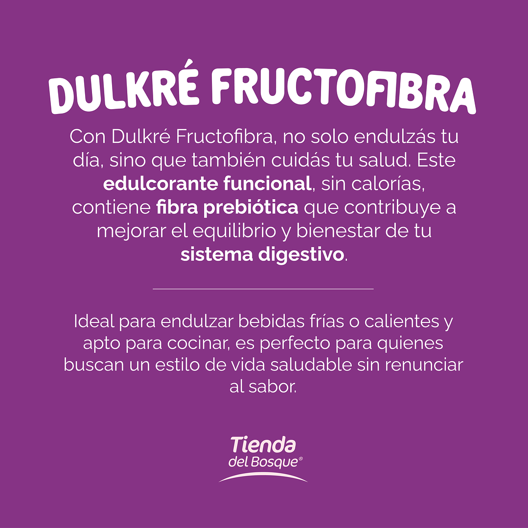 Dulkré Fructofibra - Sobres - 50 sobres 4