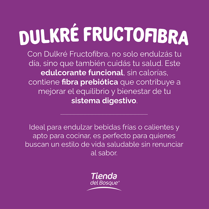 Dulkré Fructofibra - Sobres - 50 sobres 4