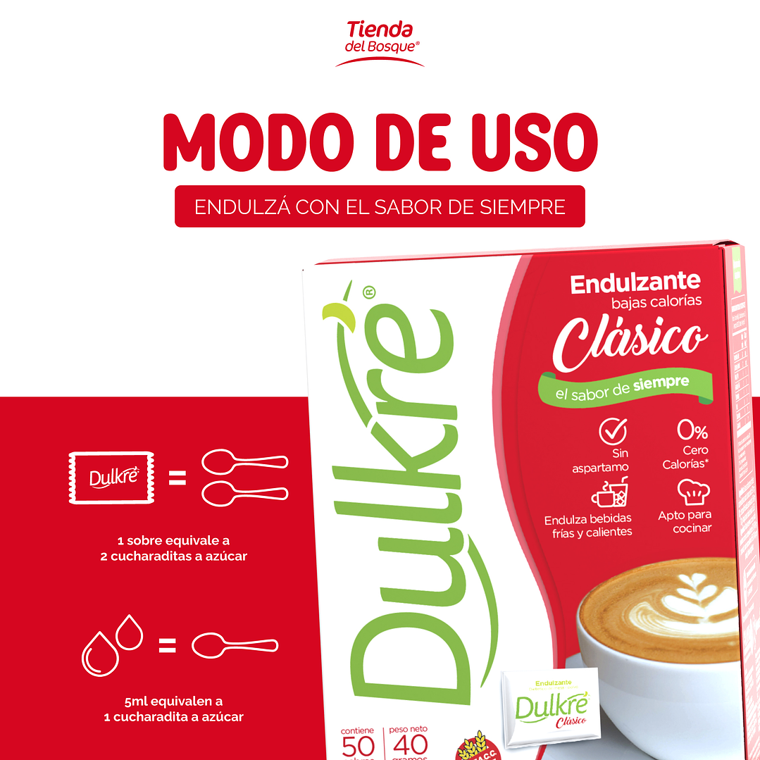 Dulkre Clásico - Sobres - 50 sobres 3