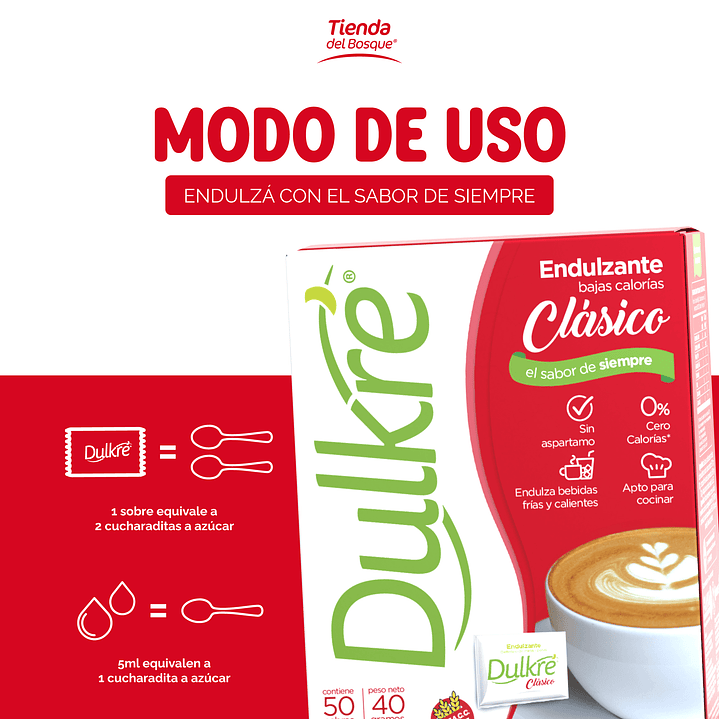 Dulkre Clásico - Sobres - 50 sobres 3