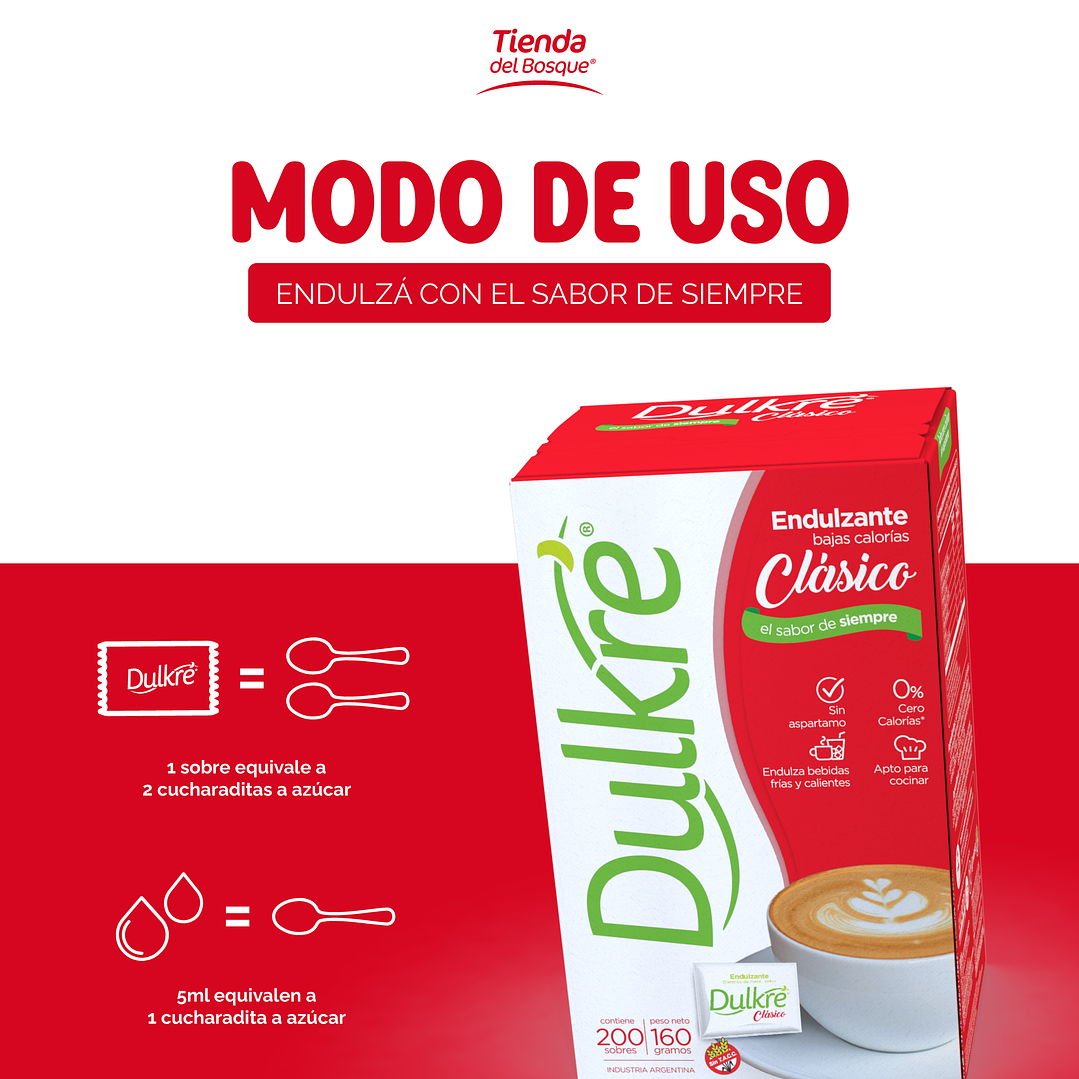 Dulkre Clásico - Sobres - 200 sobres 3