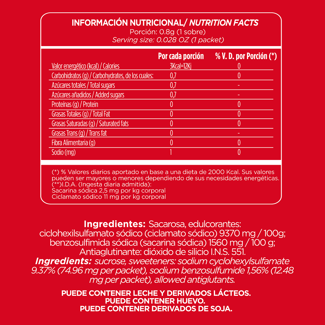 Dulkre Clásico - Sobres - 200 sobres 5