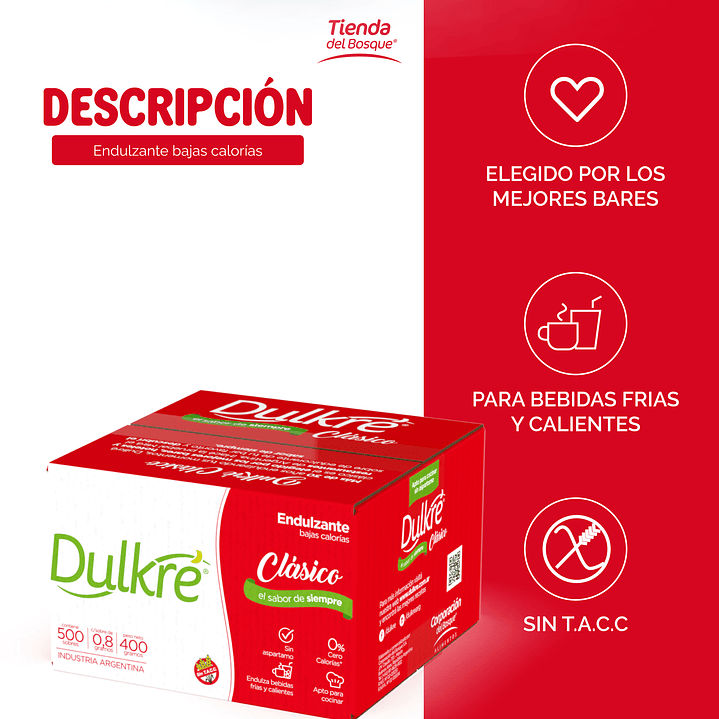 Dulkré Clásico - Sobres - 500 sobres 2