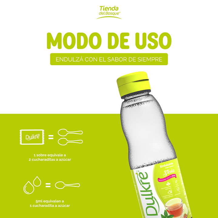 Dulkré Stevia - Líquido - 180ml 3