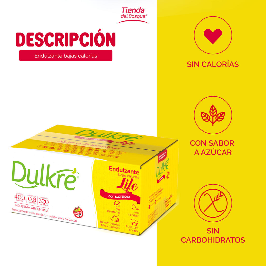Dulkré Life - Sobres- 400 sobres 2