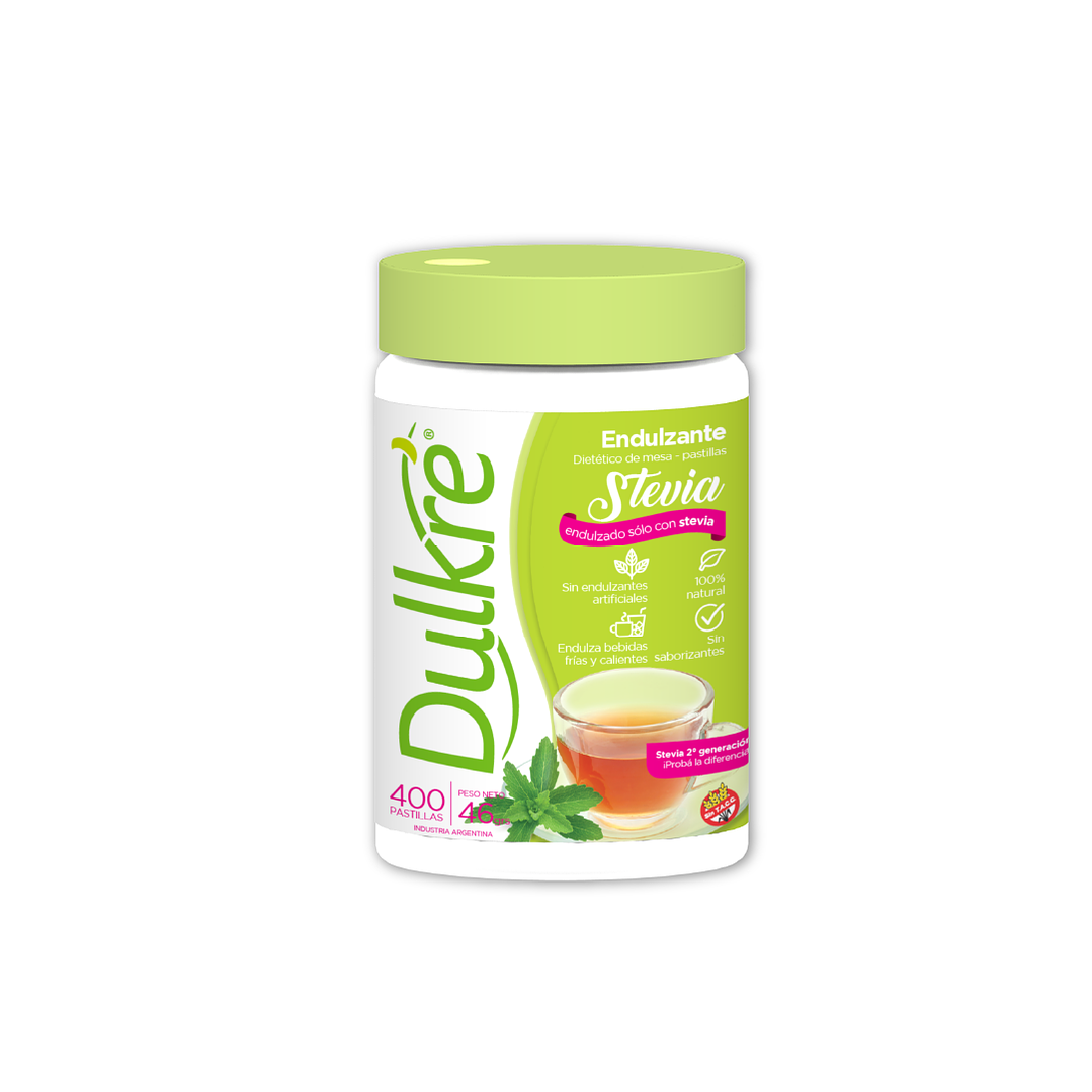 Dulkré Stevia - Pastillas - 400 comprimidos 1