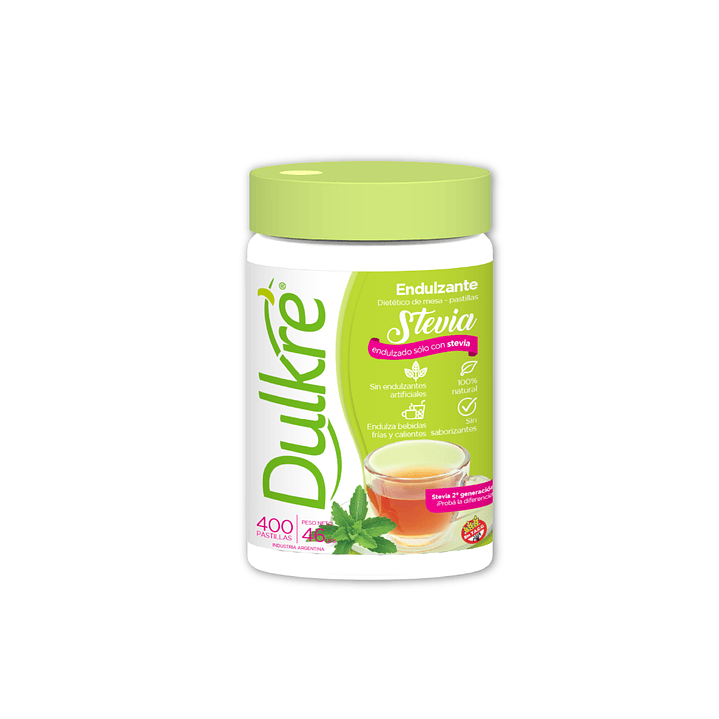 Dulkré Stevia - Pastillas - 400 comprimidos 1