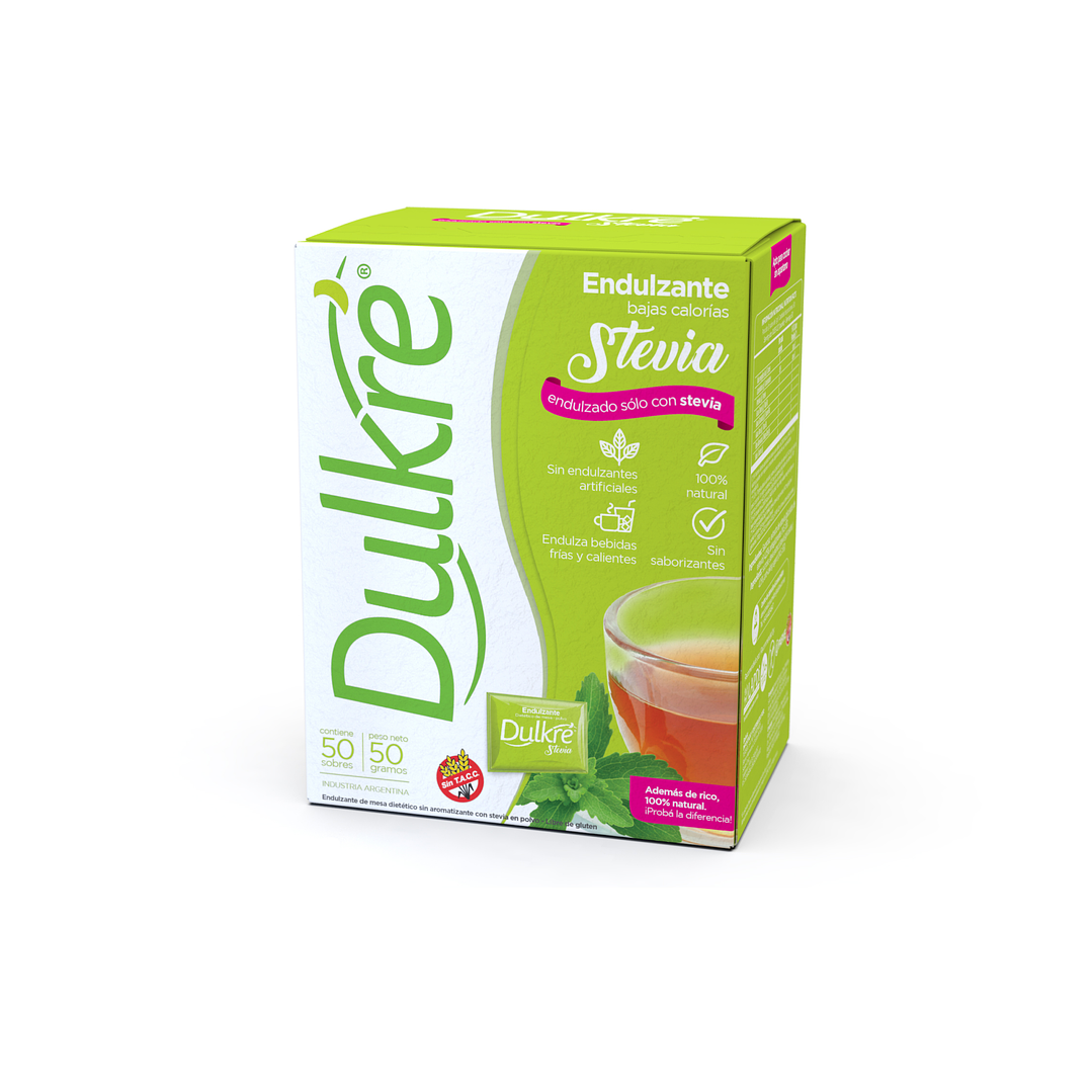 Dulkré Stevia - Sobres - 50 sobres 1