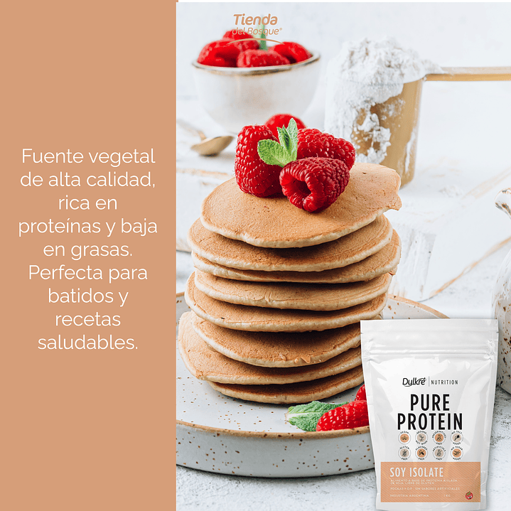 Proteína vegana - Aislada de Soja 1 Kg 6