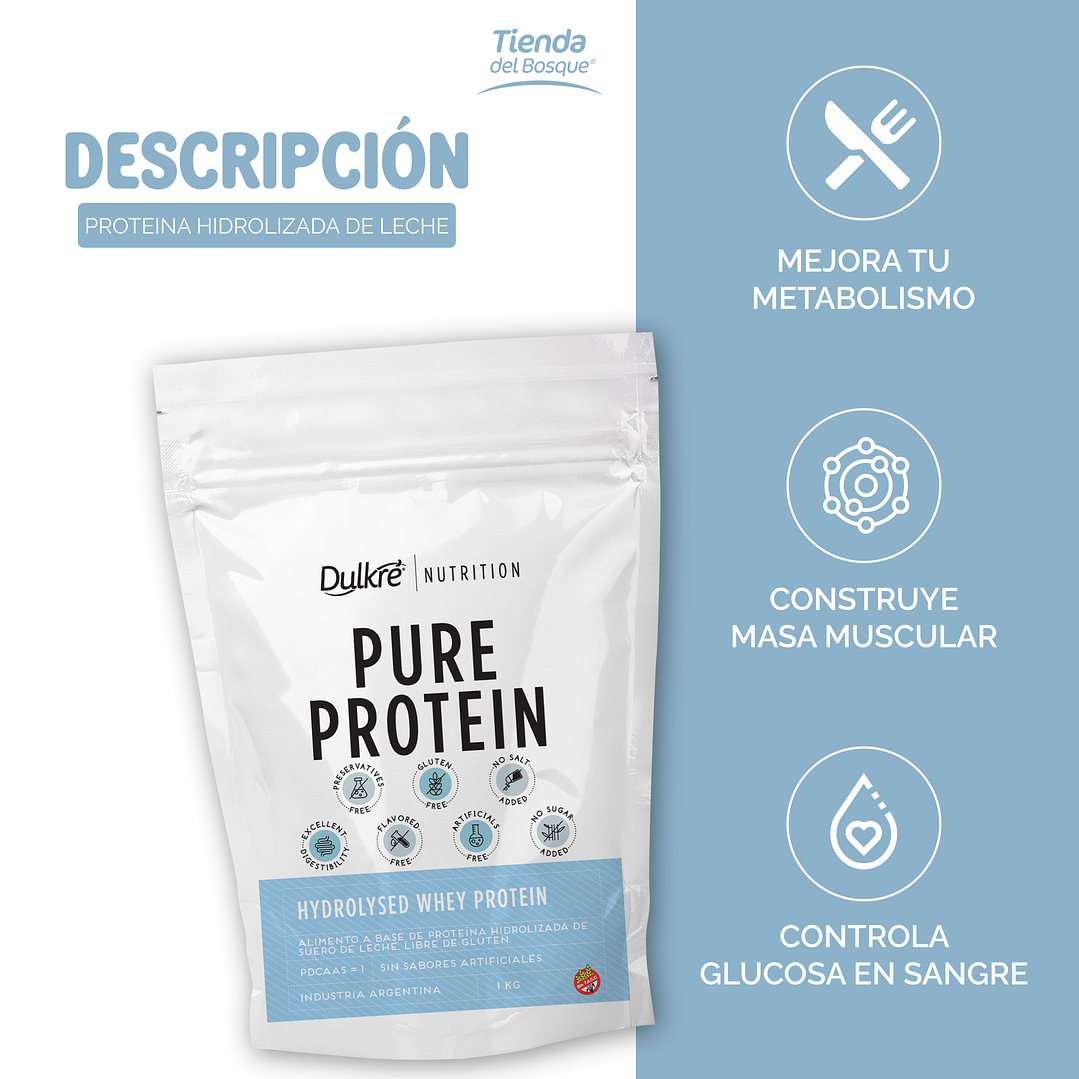 Proteína Aislada e Hidrolizada Whey 1 Kg 2