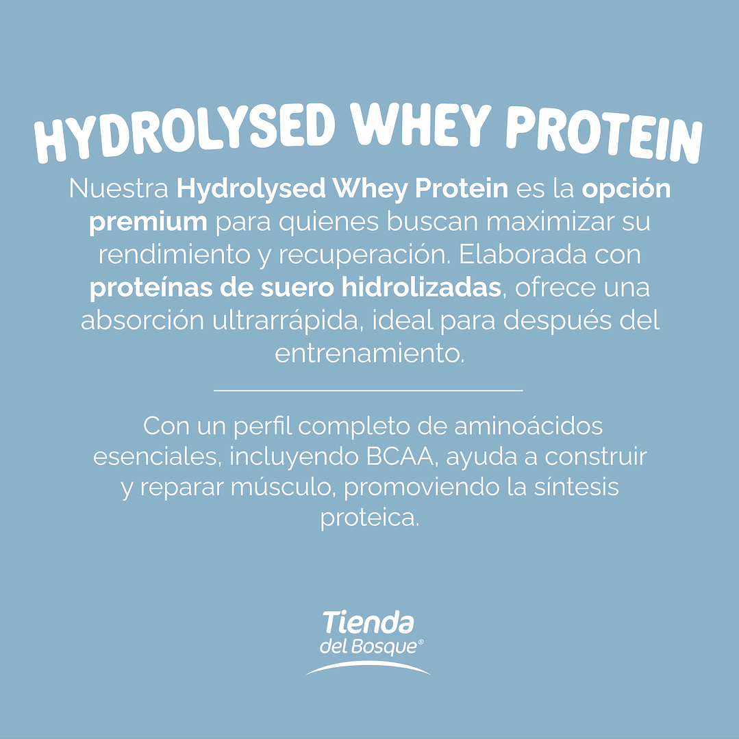 Proteína Aislada e Hidrolizada Whey 1 Kg 3