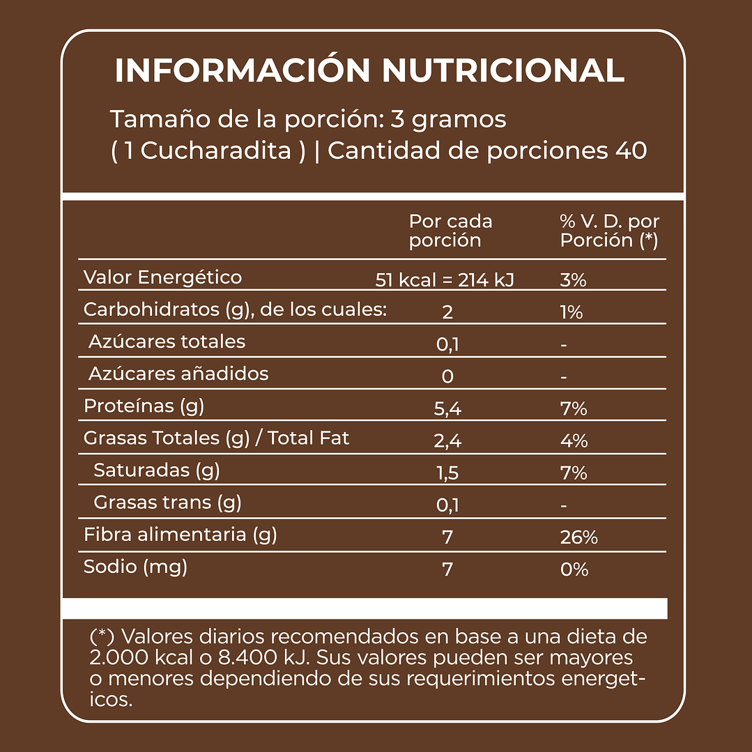 Cacao Puro 120g 5