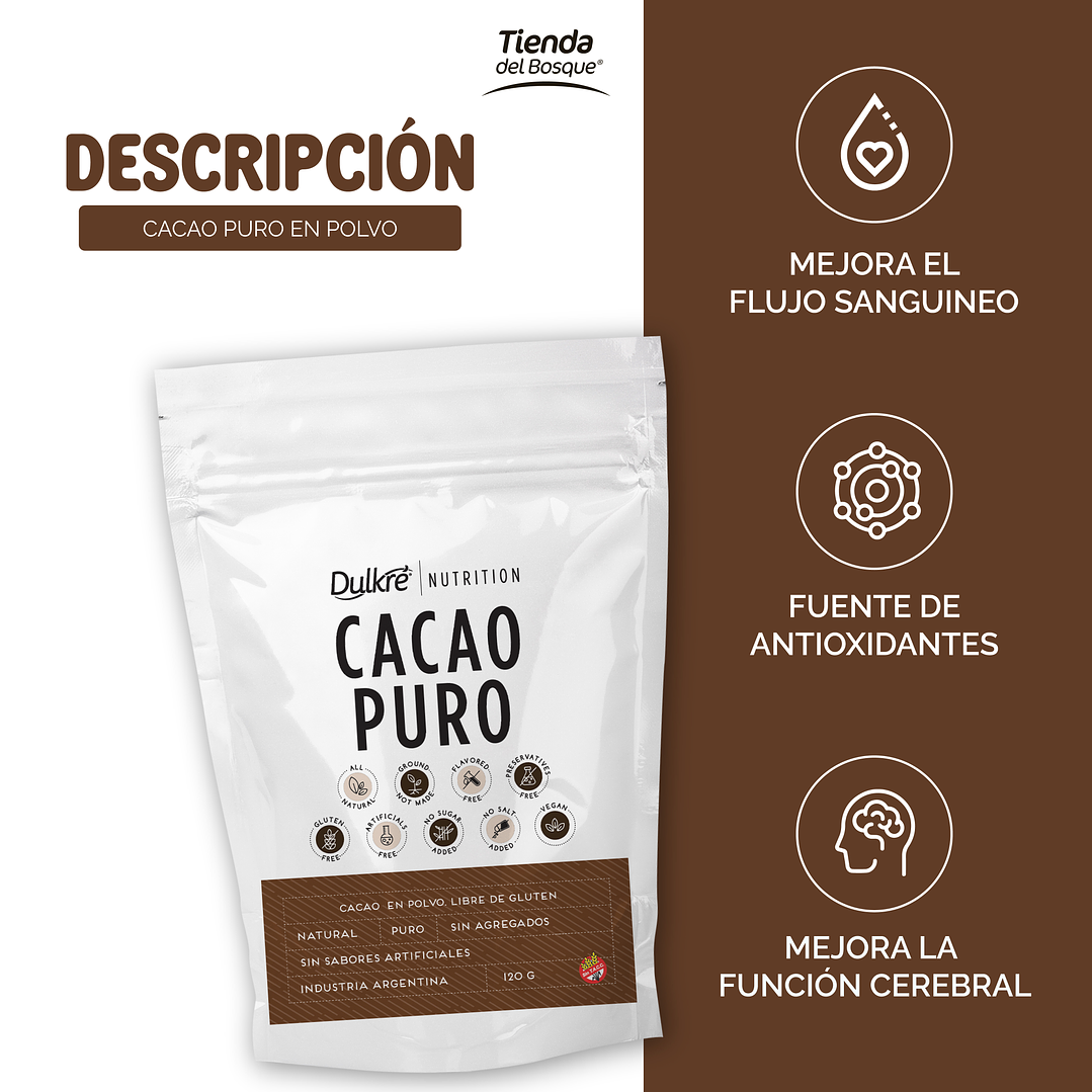 Cacao Puro 120g 2