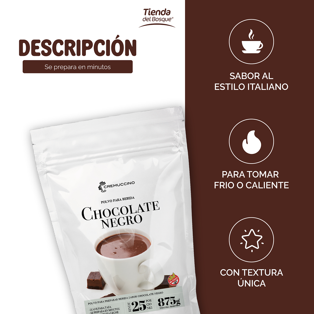 Chocolate Negro 875g 3