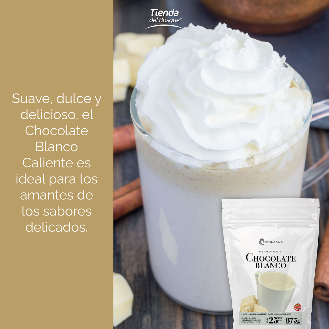 Chocolate Blanco 875g 6