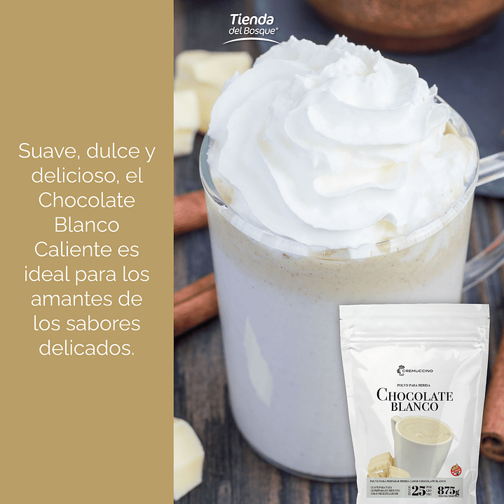 Chocolate Blanco 875g 6