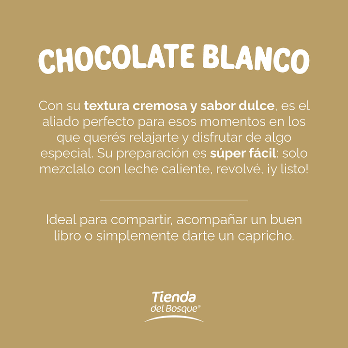 Chocolate Blanco 875g 5