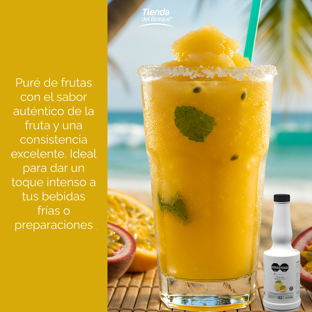 Pure de Maracuyá 1,13 Kg/ 1 Lt 5