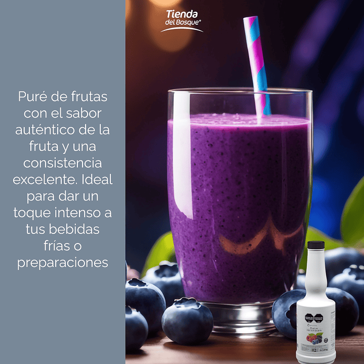 Pure de Frutos del bosque 1,13 Kg/ 1 Lt 5