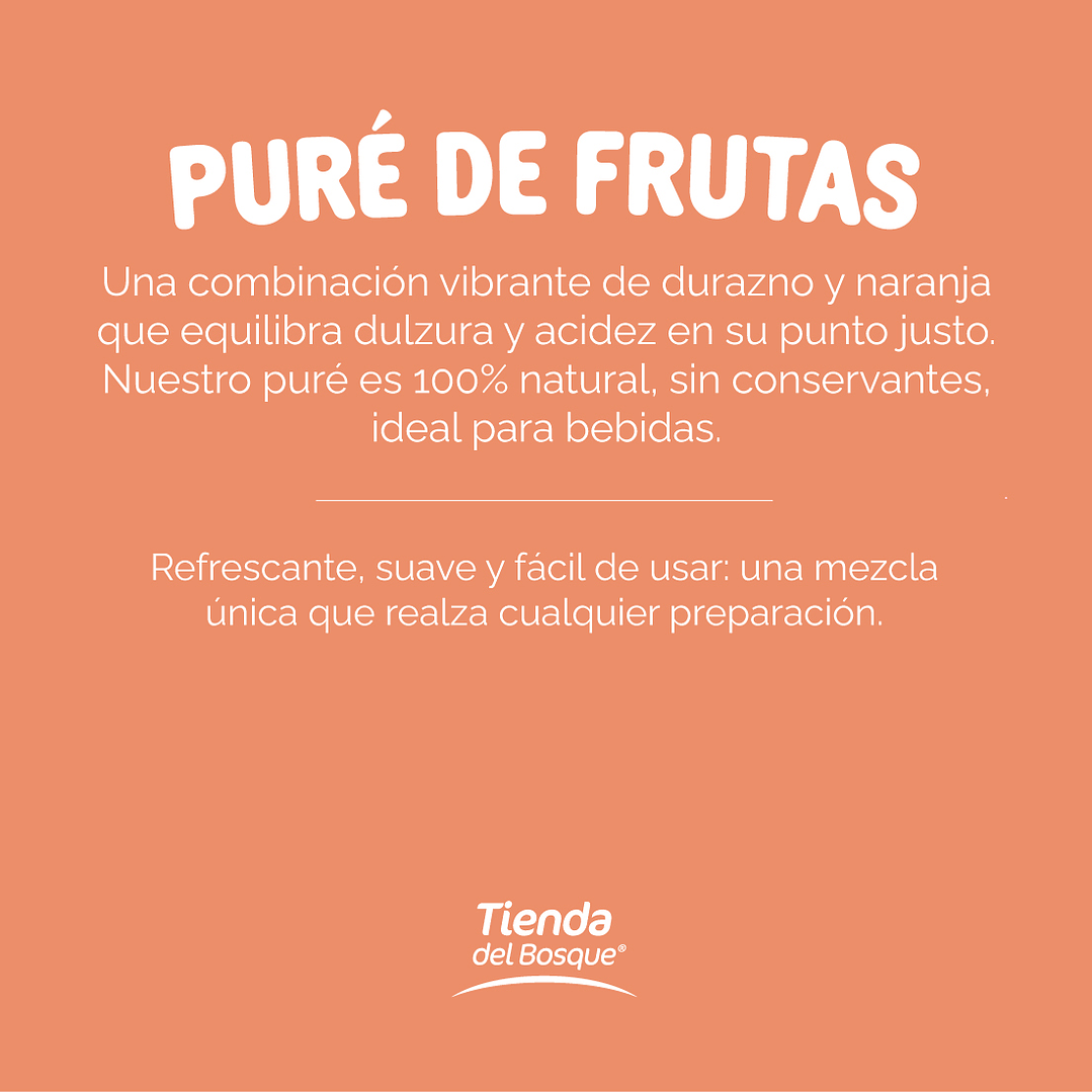 Pure de Durazno y Naranja 1,13 Kg/ 1 Lt 3