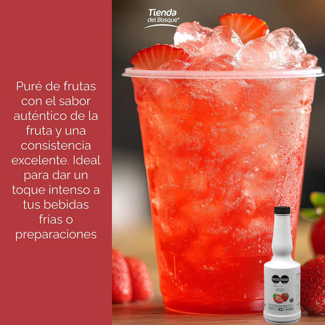 Pure de Frutilla 1,13 Kg/ 1 Lt 5