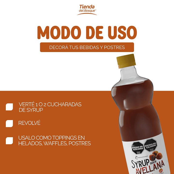 Syrup Avellana 1 Lt 4