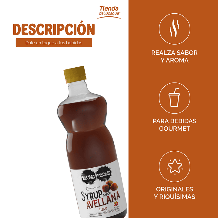 Syrup Avellana 1 Lt 2