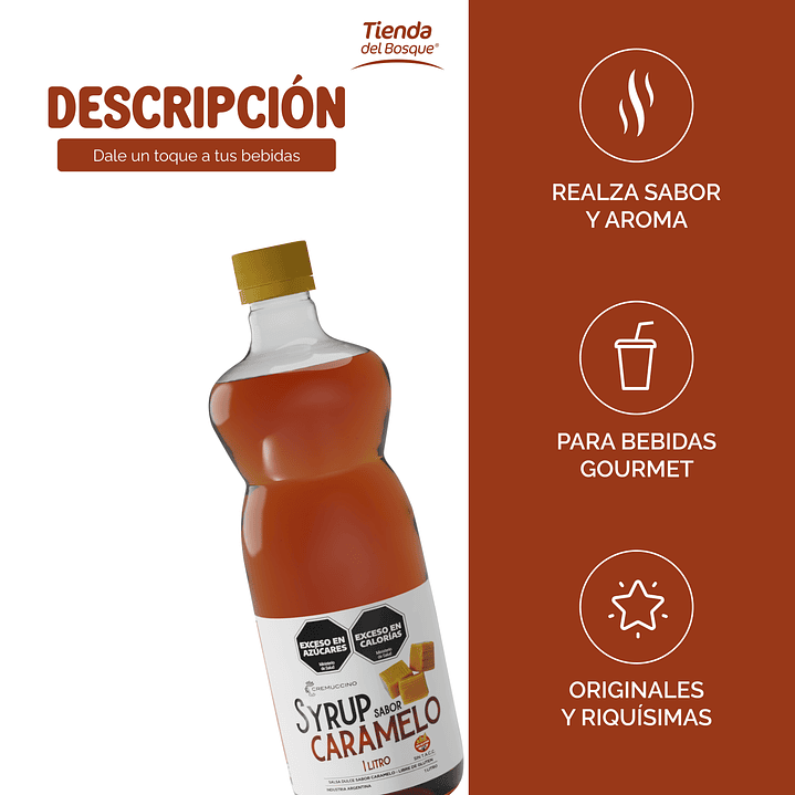Syrup Caramelo 1 Lt 2