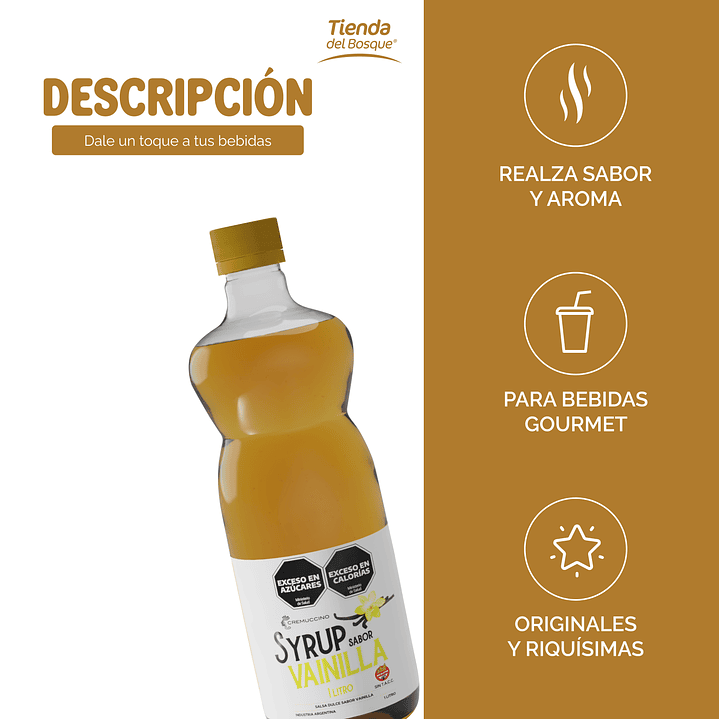 Syrup Vainilla 1 Lt 3