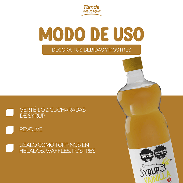 Syrup Vainilla 1 Lt 2