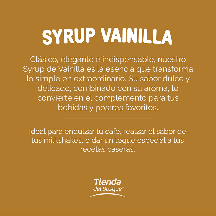 Syrup Vainilla 1 Lt 4