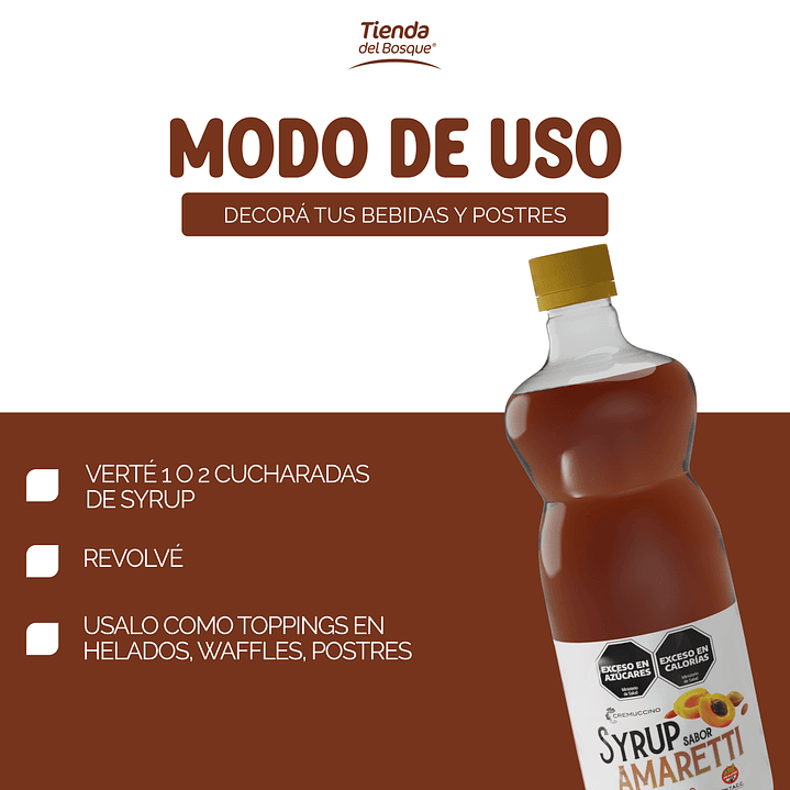 Syrup Amaretti 1 Lt 3