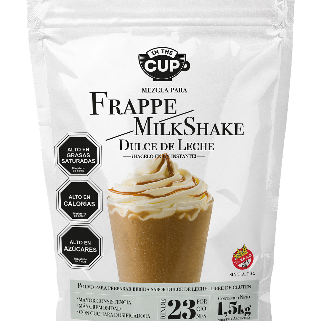 Frappe / Milkshake Dulce de leche 1,5 kg 1