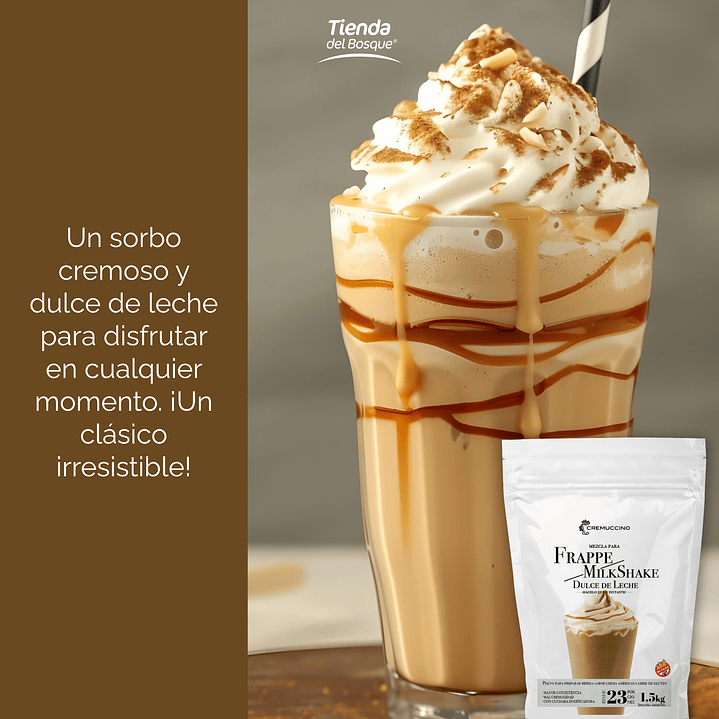 Frappe / Milkshake Dulce de leche 1,5 kg 6