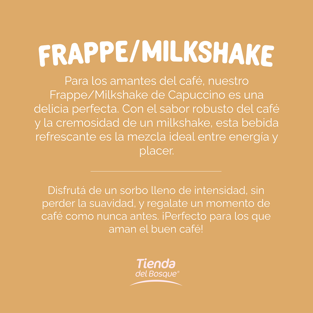 Frappe / Milkshake Capuccino 1,5 kg 5