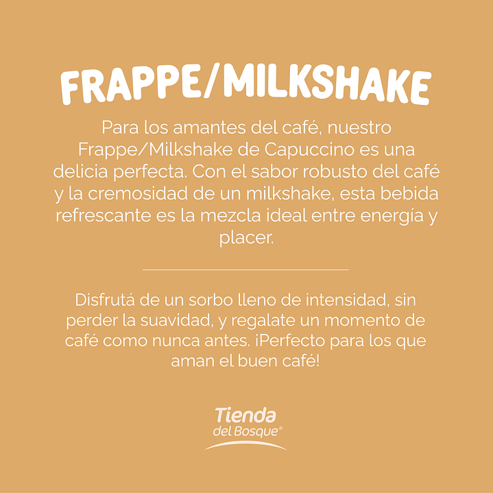 Frappe / Milkshake Capuccino 1,5 kg 5