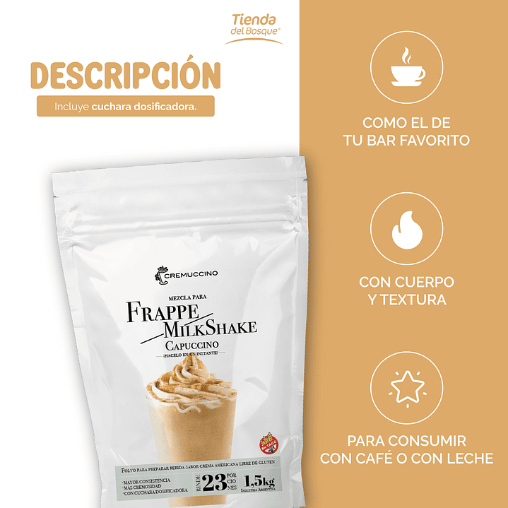 Frappe / Milkshake Capuccino 1,5 kg 2