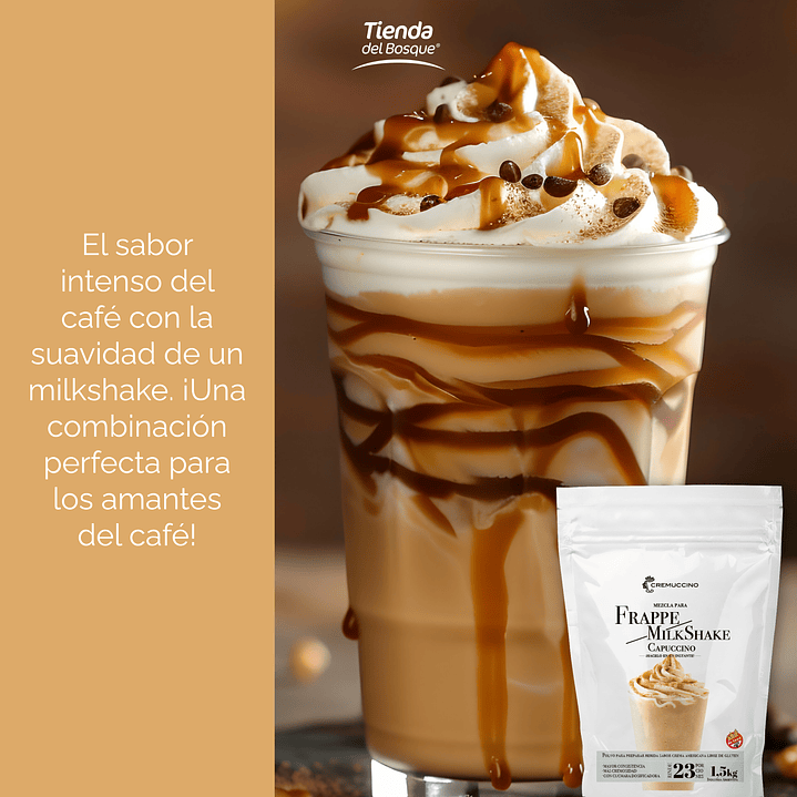 Frappe / Milkshake Capuccino 1,5 kg 6