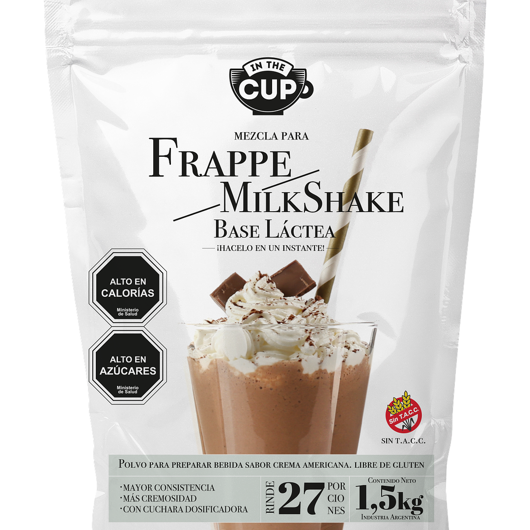 Frappe / Milkshake Base Lactea 1,5 kg 1