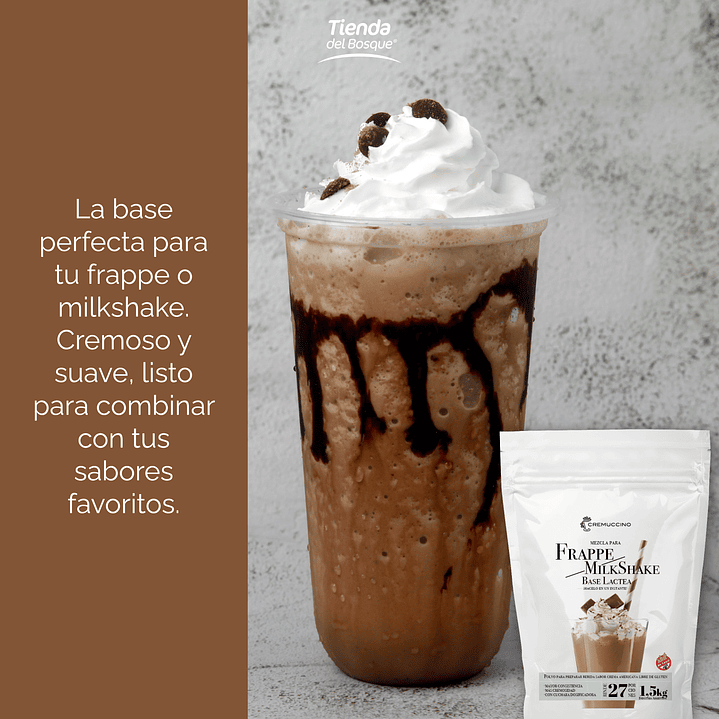 Frappe / Milkshake Base Lactea 1,5 kg 6