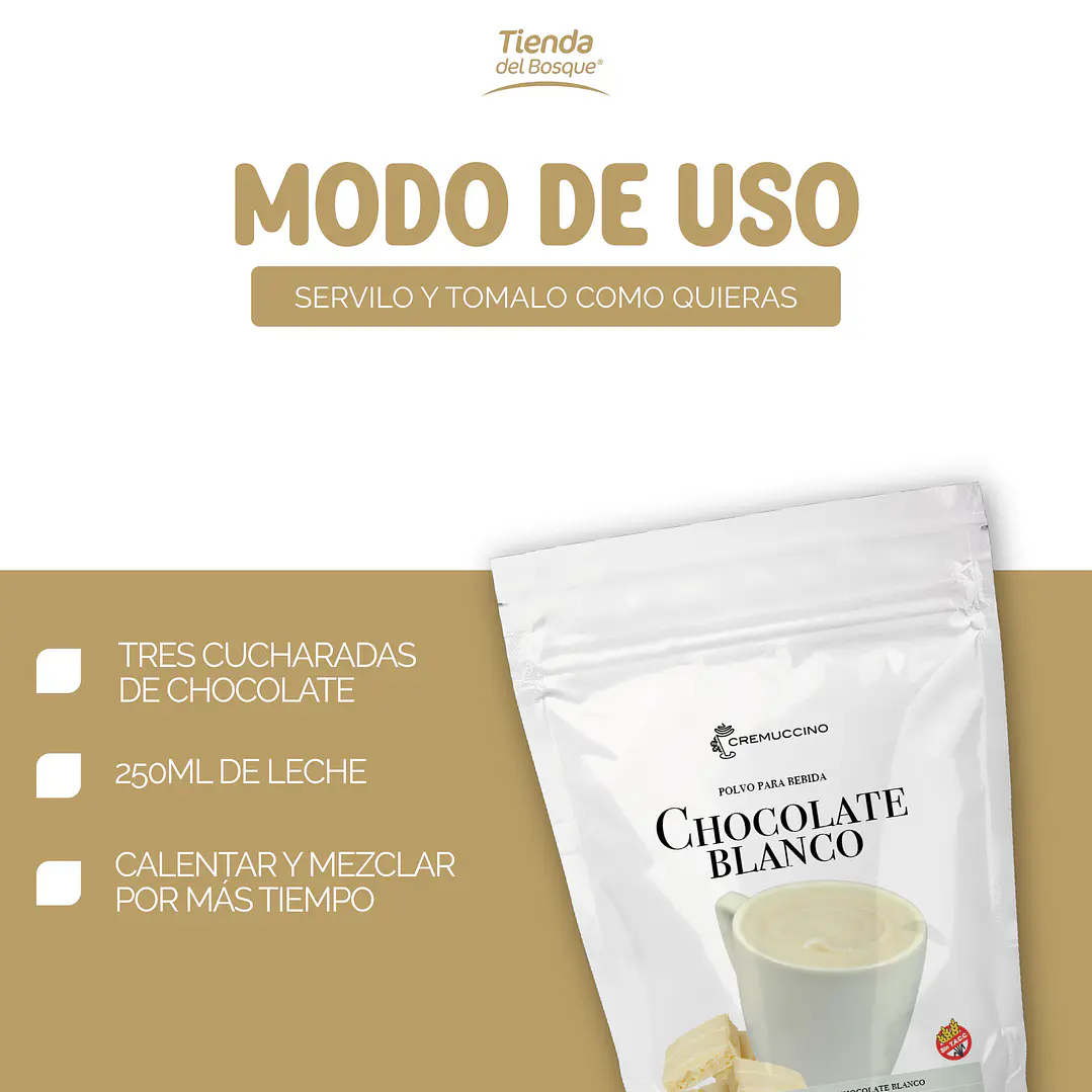 Chocolate Blanco 350g 2