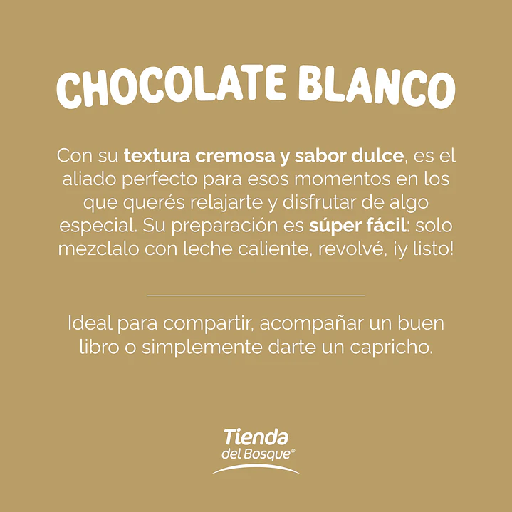 Chocolate Blanco 350g 4
