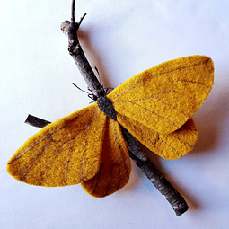 Fieltro Mariposa Amarilla
