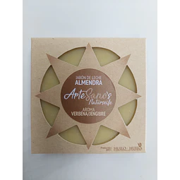 Jabón Artesanal Sol: aroma Verbena/Jengibre