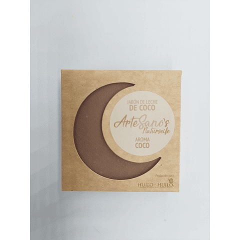 Jabón Artesanal Luna: aroma Coco